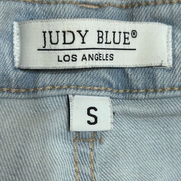 Judy Blue Wild Aztec Patches Cuffed Denim Shorts - Picture 5 of 8